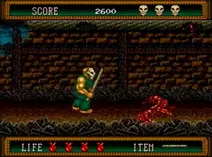 Screenshot of Splatterhouse 2 (Europe)