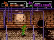 Screenshot of Teenage Mutant Ninja Turtles - The Hyperstone Heist (USA)