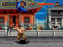 Screenshot of World Heroes (Japan)