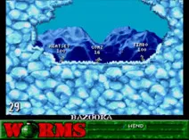 Screenshot of Worms (Europe)