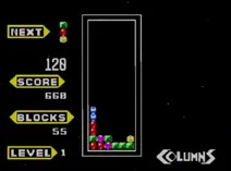 Screenshot of Columns (USA, Europe)