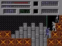 Screenshot of Cyber Shinobi, The (Europe)