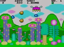 Screenshot of Fantasy Zone (World) (v1.2)