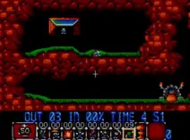 Screenshot of Lemmings (Europe)