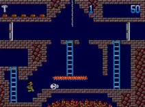 Screenshot of Montezuma's Revenge Featuring Panama Joe (USA)