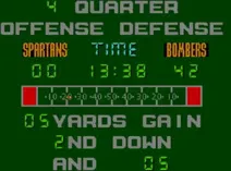 Screenshot of Sports Pad Football (USA)