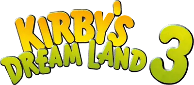 Logo of Kirby's Dream Land 3 (USA)