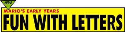 Logo of Mario's Early Years - Fun with Letters (USA)