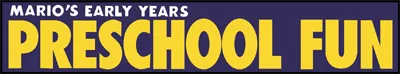 Logo of Mario's Early Years - Preschool Fun (USA)
