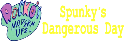 Logo of Rocko's Modern Life - Spunky's Dangerous Day (USA)