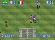 Screenshot of International Superstar Soccer (USA)