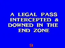 Screenshot of Jeopardy! - Sports Edition (USA)