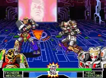 Screenshot of Mighty Morphin Power Rangers - The Fighting Edition (USA)