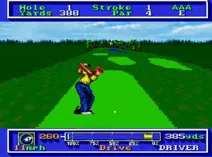 Screenshot of PGA Tour Golf (USA) (Rev 1)