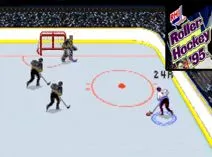 Screenshot of RHI Roller Hockey '95 (USA) (Proto)