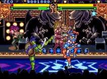 Screenshot of Teenage Mutant Ninja Turtles - Tournament Fighters (USA)
