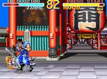 Screenshot of World Heroes (USA)